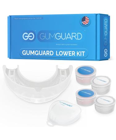 Customizable Soft Denture Mouthguard Relief for Grinding & Clenching | UltraSoft Lower Clear Guard for Denture Wearers & Implant Patients - Buy Online on GoSupps.com