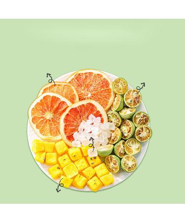 Grapefruit Green Orange Hundred Fragrance Fruit Tea Fruit Tea Green Orange Hundred Fragrance Fruit Tea Grapefruit Tea Combination Tea (200g) - Buy Online on GoSupps.com