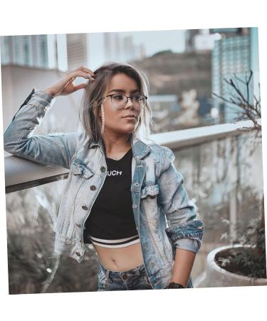 Minkissy Mask Glasses Chain Strap Anti-Lost Belt for Masks & Glasses Trendy Acrylic Fashion Lanyard & Neck Holder - Buy Online on GoSupps.com