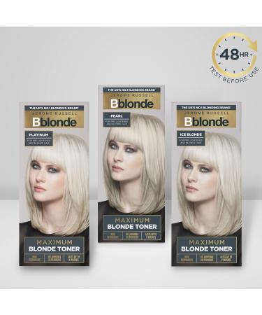 Jerome Russell Bblonde Ice Blonde Toner - Non Permanent Hair Toner 75ml - Lasts up to 8 Washes - Ammonia and Peroxide Free - Buy Online on GoSupps.com