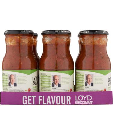 Loyd Grossman Tomato and Basil Cooking Sauce 660g Jar - Authentic Italian Flavors - Buy Online on GoSupps.com