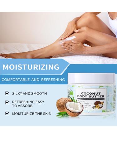TUOSHITONG Body Lotion - Coconut Oil Formula Moisturizing Cream for Dry Skin Deeply Moisturizes Softens Skin Coconut Oil for Face Hands Feet Suitable for All Skin Types 5.29 oz - Buy Online on GoSupps.com