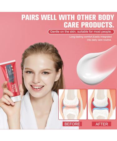 2pcs Joint Purple Gel Soothing Massage Cream Joint Relief Massage Rapid Cream Suitable for Knee Lumbar Neck Hand and Foot - Buy Online on GoSupps.com
