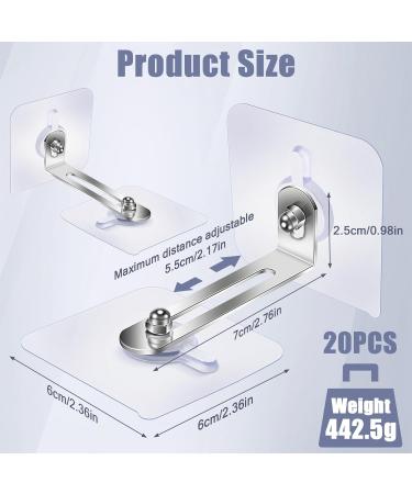 ERPMLYO 20 Sets Child Locking Cabinet Tilting Protection - Anti-Tipping Furniture Straps for Baby & Pet Safety | Wall Anchor without Drilling - Buy Online on GoSupps.com