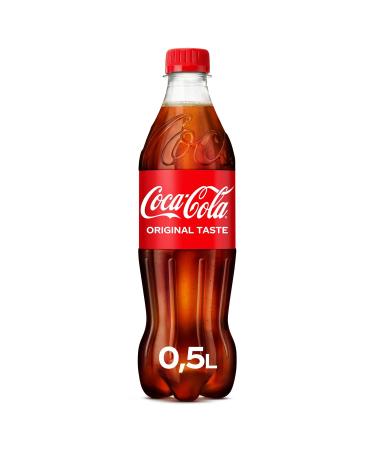 Coca-Cola Classic - Refreshing Taste & Stylish Design - 12 x 500ml Disposable Bottles for International Shipping - Buy Online on GoSupps.com