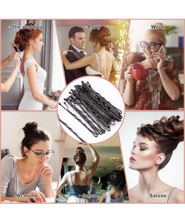 Black Bobby Pins 240pcs Hairpins for Buns - BEIAKE Hair Accessories for Women, Girls, and Kids | Invisible Wave Hairclip Barrette for All Hair Types (2 Inch) - Buy Online on GoSupps.com