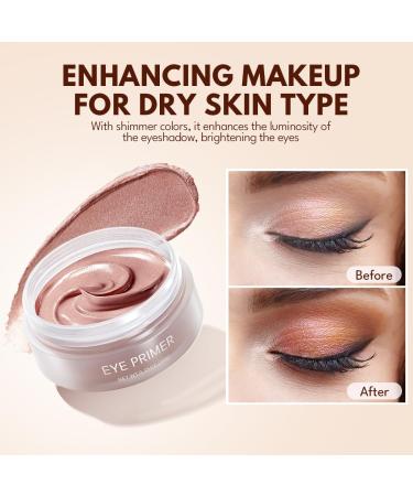 IMAKEUPNOW Eyeshadow Primer Cream Eye Primer with Ice Cream-like Texture for Long Lasting Powder Grip Enhances Color Payoff Eye Makeup Prevents Eyelid Staining for All Skin Type - Matte Sheer - Buy Online on GoSupps.com