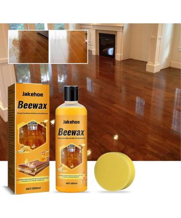 Bees Wax Furniture Polish and Cleaner Agent | 100ml Natural Bee Wax Wood Polish - Multifunctional Wood Polish Shine and Protect Wood Cleaner for Multisurface Fingerprints Tables Money money - Buy Online on GoSupps.com