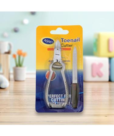 Professional Toe Nail Clippers Cutters Nippers for Thick Toenails Nail Clippers for Fingernails Podiatry Instruments Clippers with Ingrown Toe Nail File- Nail Cutter| toe nail clippers for thick nails - Buy Online on GoSupps.com