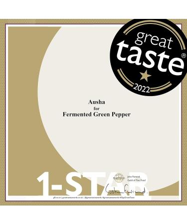 Ausha Green Peppercorns in Brine - Premium Quality Pickled Peppercorns - Buy Online on GoSupps.com