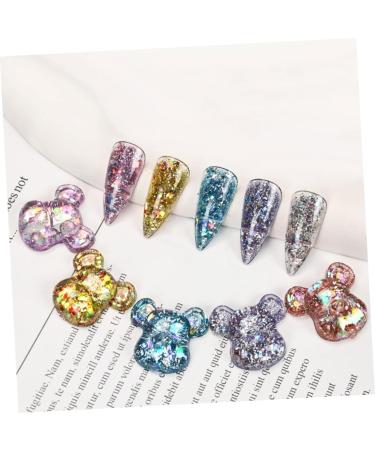 HONMEET 3 Nail Tools Nail Polish Tools Manicure Tools Bear Nail Color Display Tool Clear Nail Color Displaying Tool Bow Nail Color Displaying Tool Play Board Sample Bear Bow Tie - Buy Online on GoSupps.com