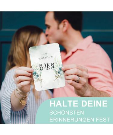 Marveligths 50 Milestone Cards - Perfect Gift for Expecting Mothers | Pregnancy Memory Cards for Baby Showers & Milestones - Buy Online on GoSupps.com