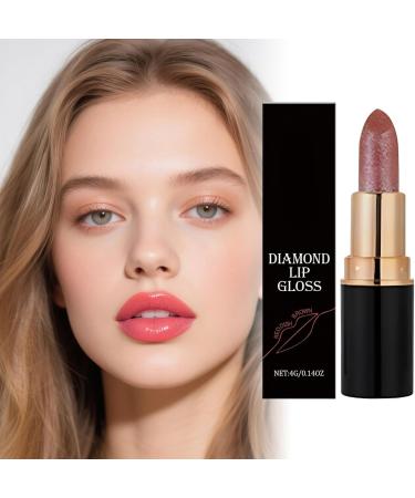  TYUKXJH Sparkling Gloss - Long-Lasting Moisturizing Cosmetics - Glossy Lip Balm Makeup Lipstick | For Outings Dates Travel Work Birthdays Weddings Bridesmaids - Buy Online on GoSupps.com