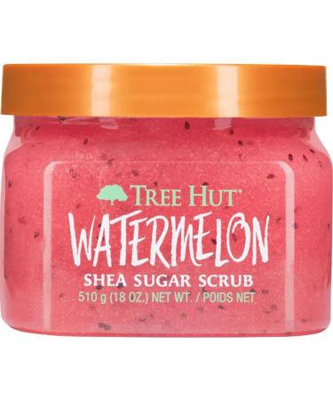 Tree Hut Watermelon Body Care Set | Scrub Shave Oil Butter & Loofah | Hydrating & Exfoliating | Real Sugar & Certified Shea - Buy Online on GoSupps.com