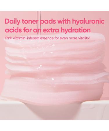 BANILA CO Clean it Zero Pink Hydration Toner Pad | Vegan Korean 3-Layered Pads | Hyaluronic Acids and Vitamin Complex to Moisturize and Soothe Skin | Hypoallergenic Alcohol Free (70 Pads) PINK HYDRATION (70EA) - Buy Online on GoSupps.com