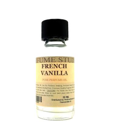 French Vanilla Perfume Oil for Perfume Making Body Oil Soap Candle Making Undiluted(1oz French Vanilla Fragrance Oil)