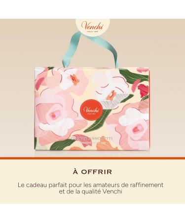 Venchi - Petit Sac Cadeau Camelia 17 Petits ufs au Chocolat aux Fruits Secs Entiers 200 Gr Sans Gluten Collection Printemps Venchi Id e Cadeau Mini Sac - Buy Online on GoSupps.com