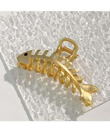 Metal Fishbone Hair Clips for Women | Strong Hold Non-Slip Hairpins | Large Hair Accessories for Thick Hair - Buy Online on GoSupps.com