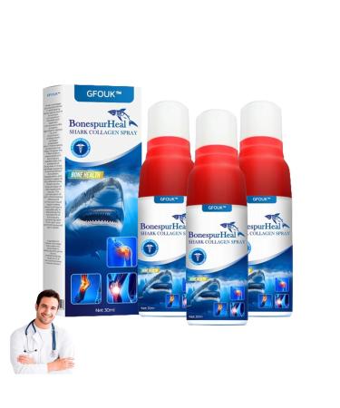 GFOUK BonespurHeal Shark Collagen Spray GFOUK BonespurHeal Shark Collagen Spray (3pcs)