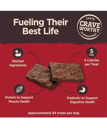 Wellness CORE Pure Rewards Beef Jerky Bites - Grain-Free Dog Treats (4 oz) - Buy Online on GoSupps.com
