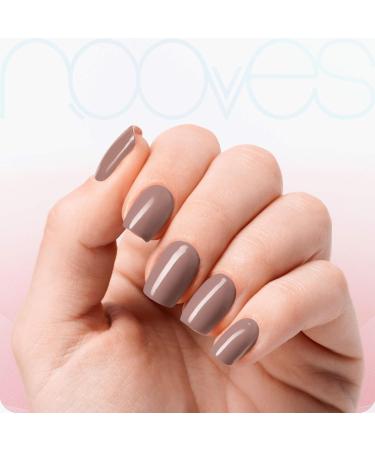  NOOVES NOOVES NAILS Premium Gel Nail Sheets - Terra | Nude | Semi-Hardened Gel Nail Strips | Semi-Permanent Gel Nail Stickers | Gel Nail Stickers | Gel Nail Stickers - Buy Online on GoSupps.com