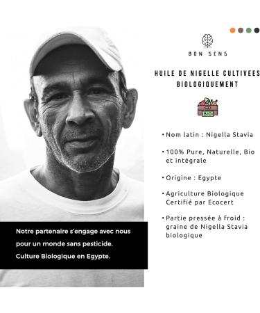 Huile de Nigelle BIO Press e froid Pure Cumin noir - 100% Naturelle cultiv e en gypte et embouteill e en France - Qualit alimentaire - 50ml 50 ml (Lot de 1) - Buy Online on GoSupps.com