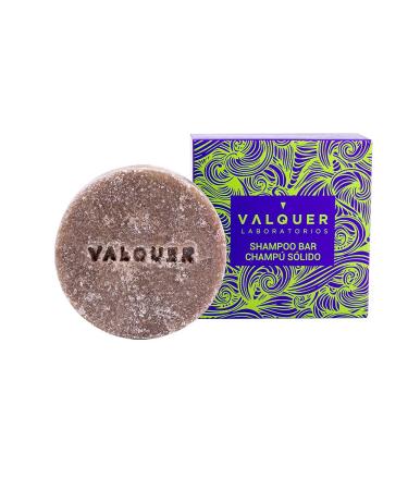 Valquer Laboratorios Shampoing Solide Luxe Exotique (Extrait de Myrtille et d'Avocat) Antioxydant et Hydratant Sans Savon et Sans Plastique Shampoing Bio et Naturel 50 G Myrtille et Avocat 50 g (Lot de 1)