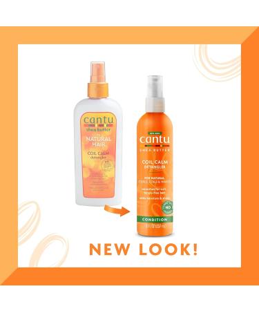 Cantu Natural Hair Detangler Coil Calm Spray 8 Ounce (235ml) (6 Pack) - Buy Online on GoSupps.com