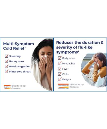 Boiron Oscillococcinum 36 Doses and ColdCalm Tablets Bundle - Buy Online on GoSupps.com