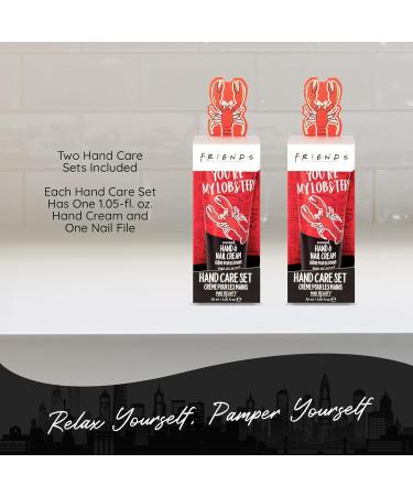 MAD Beauty Friends Lobster Hand Care Gift Set | 2 Sets of Hand Cream, Nail Cream, and File | Fun Spa Skincare for Parties - Buy Online on GoSupps.com