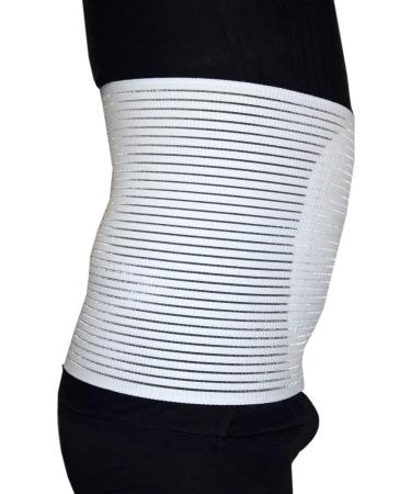 Abdominal Belt Post Operation | Unisex Compression Band for Post Birth Relief & Back Pain - Size S (White) - Buy Online on GoSupps.com