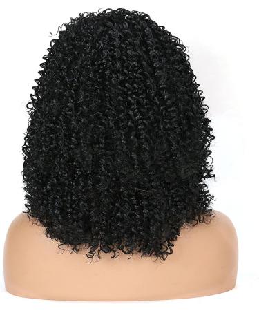 KKJKK Shoulder Length Curly Wig for Black Women - Heat-Resistant Deep Wave Synthetic Hair for Daily & Party Wear - Buy Online on GoSupps.com