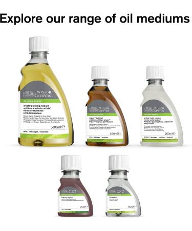 Winsor & Newton Liquin Fine Detail Medium 500ml - Fast-drying Painting Medium - Buy Online on GoSupps.com