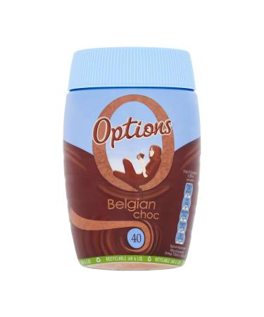 Options Instant Belgian Chocolate Powder 395g