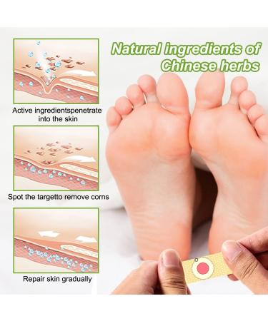 72 Pieces Corn Paving for Stubborn Chicken Eyes Removal - Effective Foot Sole Treatment - Buy Online on GoSupps.com