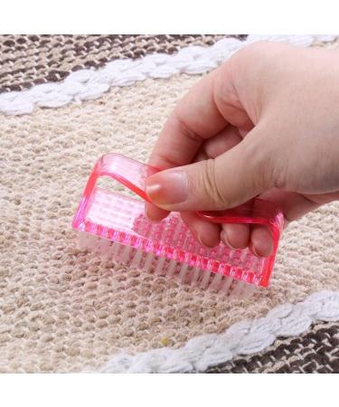 Nail Brush for Cleaning Nails Soft Nail Brushes set of 3 Plastic handle Finger Tip Scrubber Small Hand Cleaning Brush for Hand Feet Nails (Multi Color) - Buy Online on GoSupps.com