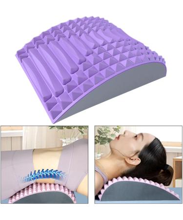 Generic Portable Lumbar Support Device for Muscle Relaxation And Posture Correction Purple - Buy Online on GoSupps.com