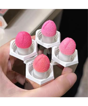 Aztk Liquid Blush Aztk Jello Color Liquid Blush Aztk Blush Highlight Contour 3 In 1 Liquid Blush with Sponge Head Matte Nude Makeup Blusher Cream (Color07) - Buy Online on GoSupps.com