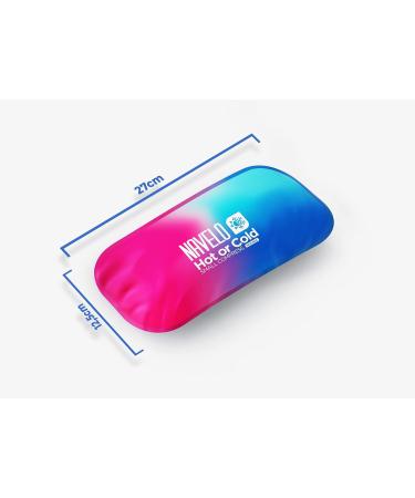 Navelo Cold Warm Compress - Reusable Gel Pack 27x12.5cm | Soft Touch Cooling Pad & Heating Press for Pain Relief - Buy Online on GoSupps.com