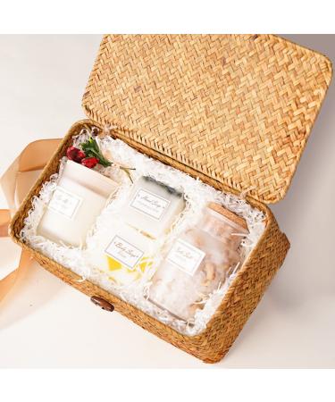 Personalized Body Care & Wellness Gifts for Women | Reusable Braided Basket | Perfect Birthday & Mom Gift Box - Buy Online on GoSupps.com