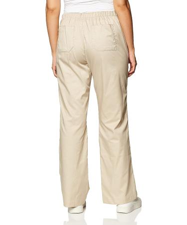 WonderWink Women's Wonderwork Flare Leg Scrub Pant - 3XL Tall, Khaki - Buy Online on GoSupps.com