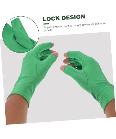 FOYTOKI 1 Pair Nail Gloves Fingerless Mitts Manicure Gloves Sunscreen Gloves Anti-uv Gloves Fingerless Gloves Gloves Manicure Tools UV Shield Gloves Nail Art Tools - Buy Online on GoSupps.com