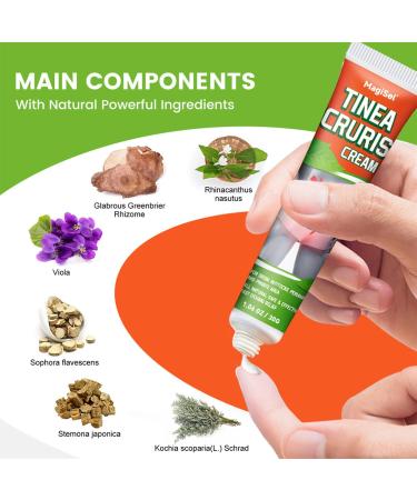 RedOceansM Intimate zone Relieves cream care cream for sensitive skin in the groin itching intimate care cream in the groin ringworms eczema soothes and cools skin irritations 30 g - Buy Online on GoSupps.com