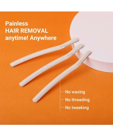 Shop Sotrue Face Razor for Women - Eco-Friendly Reusable & Painless Hair Removal | 80% Wheat Straw | Perfect for Eyebrows Upper Lip and Peach Fuzz - Buy Online on GoSupps.com