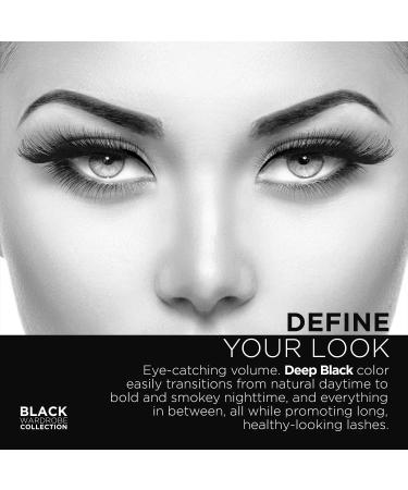 Lord & Berry Never Too Much Longwear Waterproof Lash Mascara - Volume & Length with Olive Oil - Vegan & Cruelty Free - 0.28 oz - Buy Online on GoSupps.com