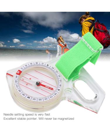 High-Performance Waterproof Thumb-Orientation Compass | Durable Acrylic | Quick Needle Setting for Survival & Outdoor Navigation - Buy Online on GoSupps.com