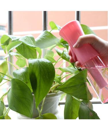 JANYUEPAI Hair Spray Bottle Continuous Fine Water Mist Sprayer for Hair Styling Skin Moisturizing Plant Watering Cleaning - Pink 200ml - Buy Online on GoSupps.com