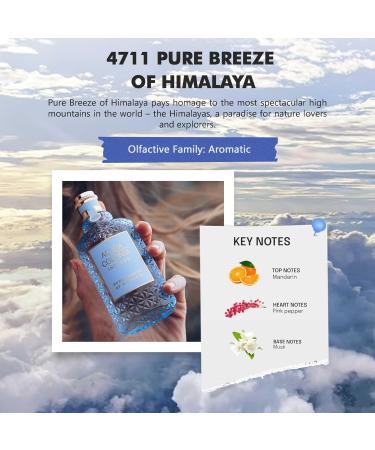 maurer wirtz 4711 Acqua Colonia Intense Pure Breeze of Himalaya by Muelhens for Unisex - 5.7 oz EDC Spray - Buy Online on GoSupps.com