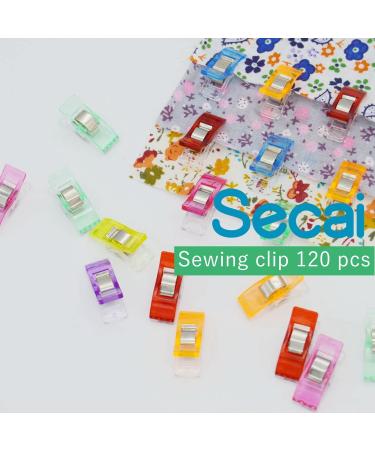 Secai Sewing Clips - 120PCS Crafting and Quilting Clips for Sewing Supplies - Buy Online on GoSupps.com