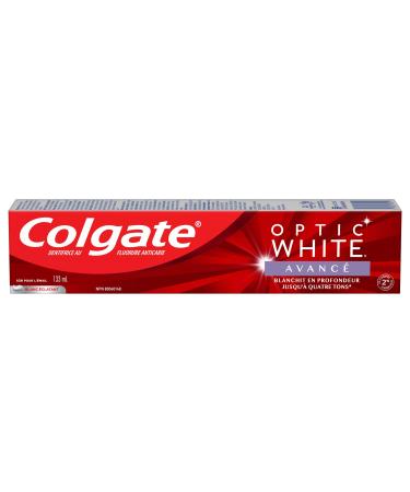 Colgate Optic White Advanced Teeth Whitening Toothpaste Sparkling White 133 mL